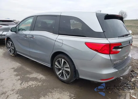 2024 Honda Odyssey Touring из США, поврежденный, VIN 5FNRL6H89RB043780